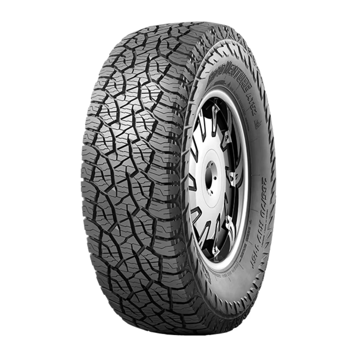 Lốp Kumho ROAD VENTURE AT52 265/65R17 – góc 3/4